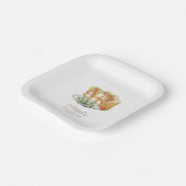 Assiettes En Carton Classic Pierre le Baby shower lapin (Angulaire)
