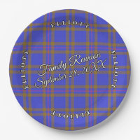 Classic Scots Clan Elliot Tartan Event