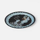 Assiettes En Carton Classy Diva Girl's Party | Personnalisez | Eau (Angle)