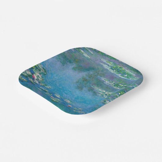 Assiettes En Carton Claude Monet (Angulaire)