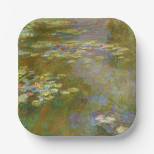 Assiettes En Carton Claude Monet - Bassin aux Nymphéas 1917