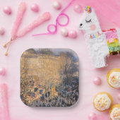 Assiettes En Carton Claude Monet - Boulevard des Capucines à Paris (Fête)