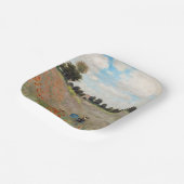 Assiettes En Carton Claude Monet - Champ de pavot (Angulaire)