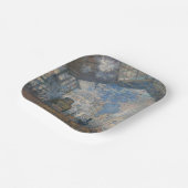 Assiettes En Carton Claude Monet - Gare Saint-Lazare Vue extérieure (Angulaire)