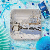 Assiettes En Carton Claude Monet, La Magpie (Fête)