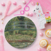Assiettes En Carton Claude Monet - La passerelle japonaise (Fête)