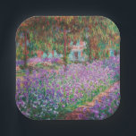 Assiettes En Carton Claude Monet - Le jardin de l'artiste à Giverny<br><div class="desc">Jardin de l'artiste à Giverny / Le Jardin de l'artiste a Giverny - Claude Monet,  1900</div>