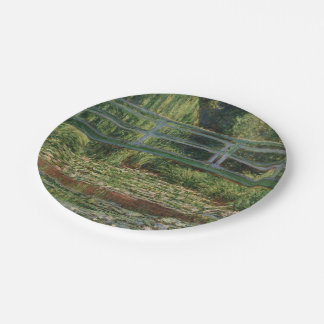 Assiettes En Carton Claude Monet - Le Pont Japonais