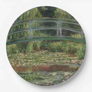 Assiettes En Carton Claude Monet - Le Pont Japonais
