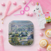 Assiettes En Carton Claude Monet - Les Jardins des Tuileries (Fête)