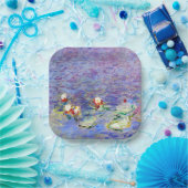 Assiettes En Carton Claude Monet - Lys d'eau (Fête)