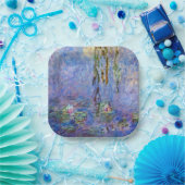 Assiettes En Carton Claude Monet - Lys d'eau (Fête)