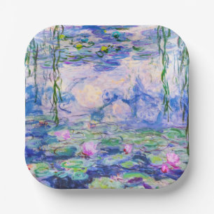 Assiettes En Carton Claude Monet - Nymphéas 1919
