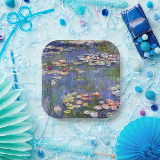 Assiettes En Carton Claude Monet - Nymphéas / Nymphéas (Fête)