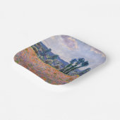 Assiettes En Carton Claude Monet - Poppy Field 1890 (Giverny) (Angulaire)