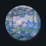 Assiettes En Carton Claude Monet - Water Lilies, 1919,<br><div class="desc">Célèbre peinture de Water Lilies,  1919,  par Claude Monet</div>