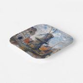 Assiettes En Carton Claude Monet - Windmill, Amsterdam (Angulaire)
