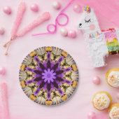 ASSIETTES EN CARTON CLEMATIS (Fête)