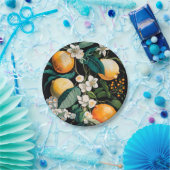 Assiettes En Carton Clementine Mandarine (Fête)