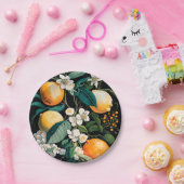 Assiettes En Carton Clementine Mandarine (Fête)