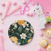 Assiettes En Carton Clementine Mandarine (Fête)