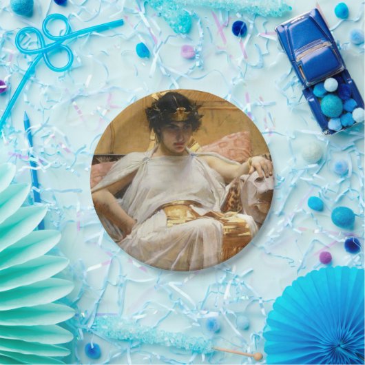 Assiettes En Carton Cléopâtre (Ancienne Reine Égyptienne) (Fête)