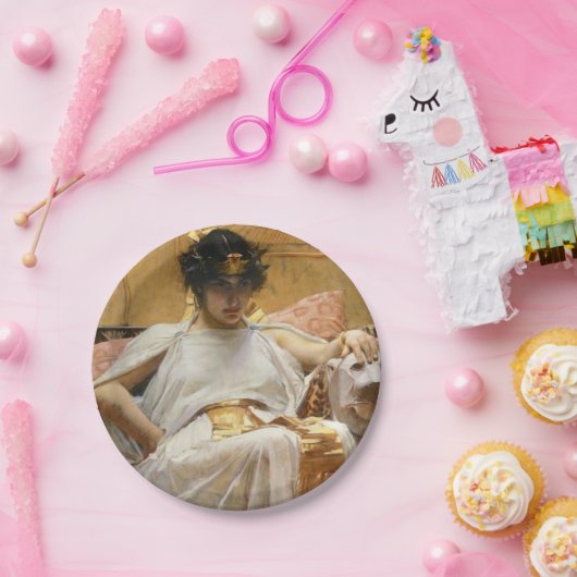 Assiettes En Carton Cléopâtre (Ancienne Reine Égyptienne) (Fête)