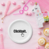 Assiettes En Carton Clickbait. (Fête)