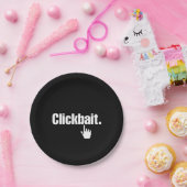 Assiettes En Carton Clickbait. (Fête)