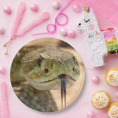 Assiettes En Carton Closeuse de crotale (Fête)