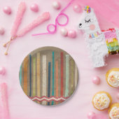 Assiettes En Carton Clôtures en papier II (Fête)