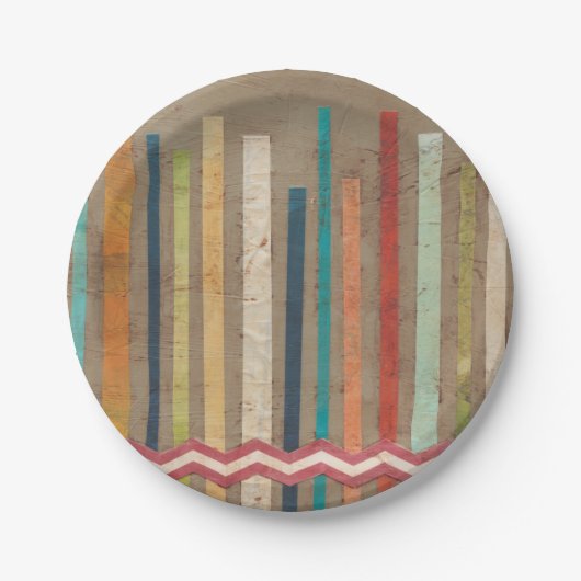 Assiettes En Carton Clôtures en papier II (Devant)