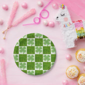 Assiettes En Carton Clover (Fête)