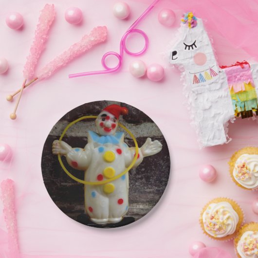 Assiettes En Carton Clown (Fête)