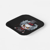 Assiettes En Carton Clown déplaisant (Angulaire)