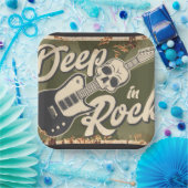 Assiettes En Carton Club de musique (Fête)