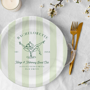 Assiettes En Carton Club social Margarita   Bachelorette