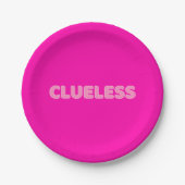 Assiettes En Carton Clueless I (Devant)