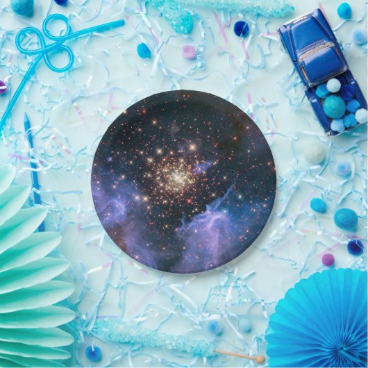 Assiettes En Carton Cluster étoile NGC 3603 (Fête)