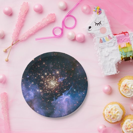 Assiettes En Carton Cluster étoile NGC 3603 (Fête)