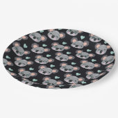 Assiettes En Carton Coalas fofos (Angle)