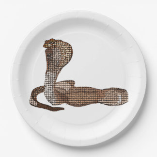 Assiettes En Carton Cobra égyptien (haje de Naja)