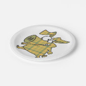 Assiettes En Carton Cochon plat (Angle)