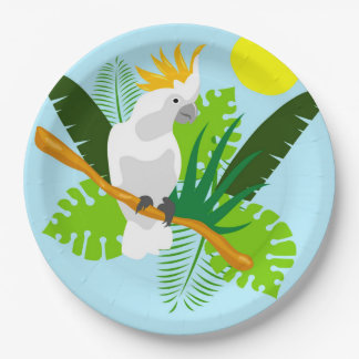 Assiettes En Carton Cockatoo 3