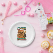 Assiettes En Carton Cocker Spaniel Copy (Fête)