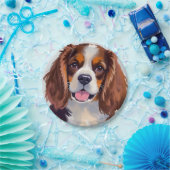 Assiettes En Carton Cocker Spaniel | Dog Painting Pet (Fête)