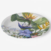 Assiettes En Carton Cocktail floral tropical Napkin (Angle)
