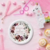 Assiettes En Carton Cocktail mariage Blush (Fête)