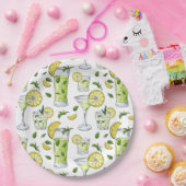 Assiettes En Carton Cocktails d'été (Fête)
