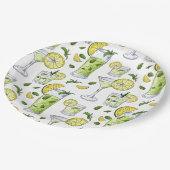 Assiettes En Carton Cocktails d'été (Angle)